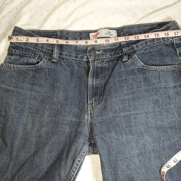 LEVIS 550 Relaxed Jeans, Size 16W, Width 34, Length 28, Preowned - Picture 4 of 8